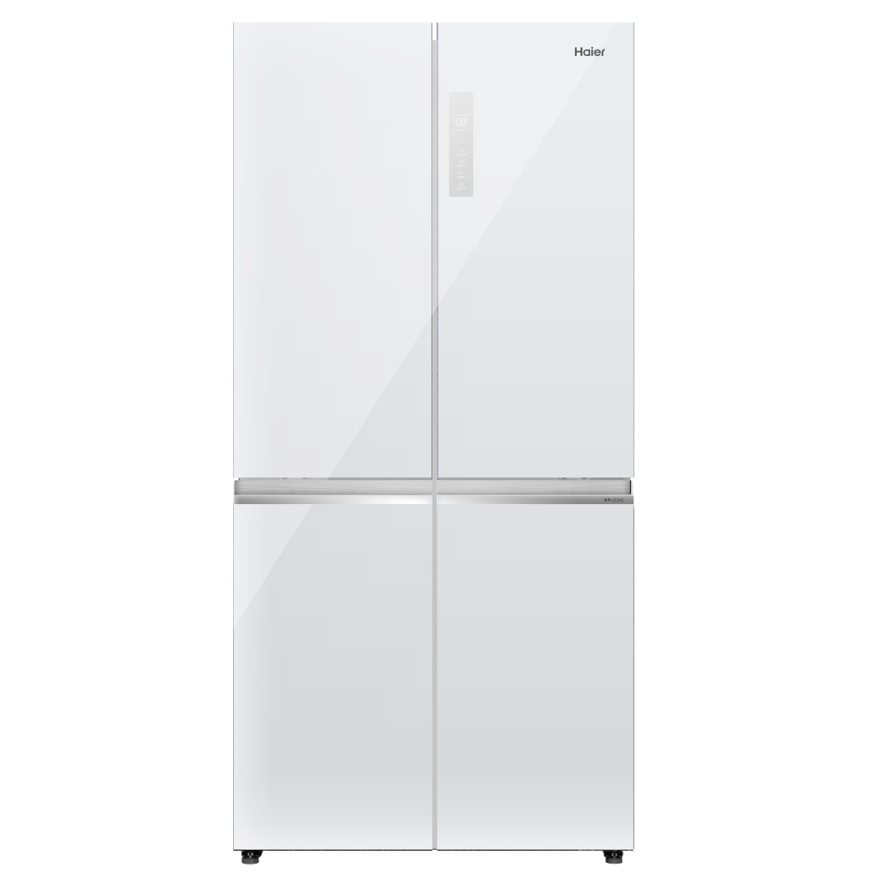 מקרר 4 דלתות - 507 ליטר Haier האייר HRF-5800FW זכוכית לבנה - דגם חדש !!!
