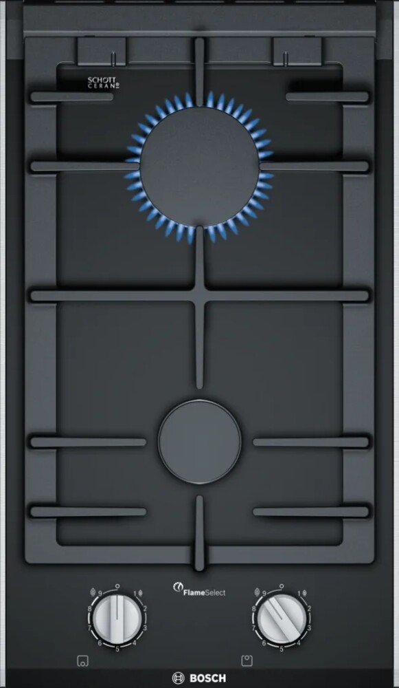 כיריים גז 2 מבערים דומינו BOSCH PRB3A6B70 בוש