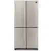 מקרר 4 דלתות 608 ליטר Sharp SJ9260 BS נירוסטה דגם 2025!!! נובמבר SALE !!!