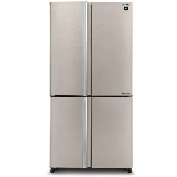מקרר 4 דלתות 608 ליטר Sharp SJ9260 BS נירוסטה דגם 2025!!! נובמבר SALE !!!