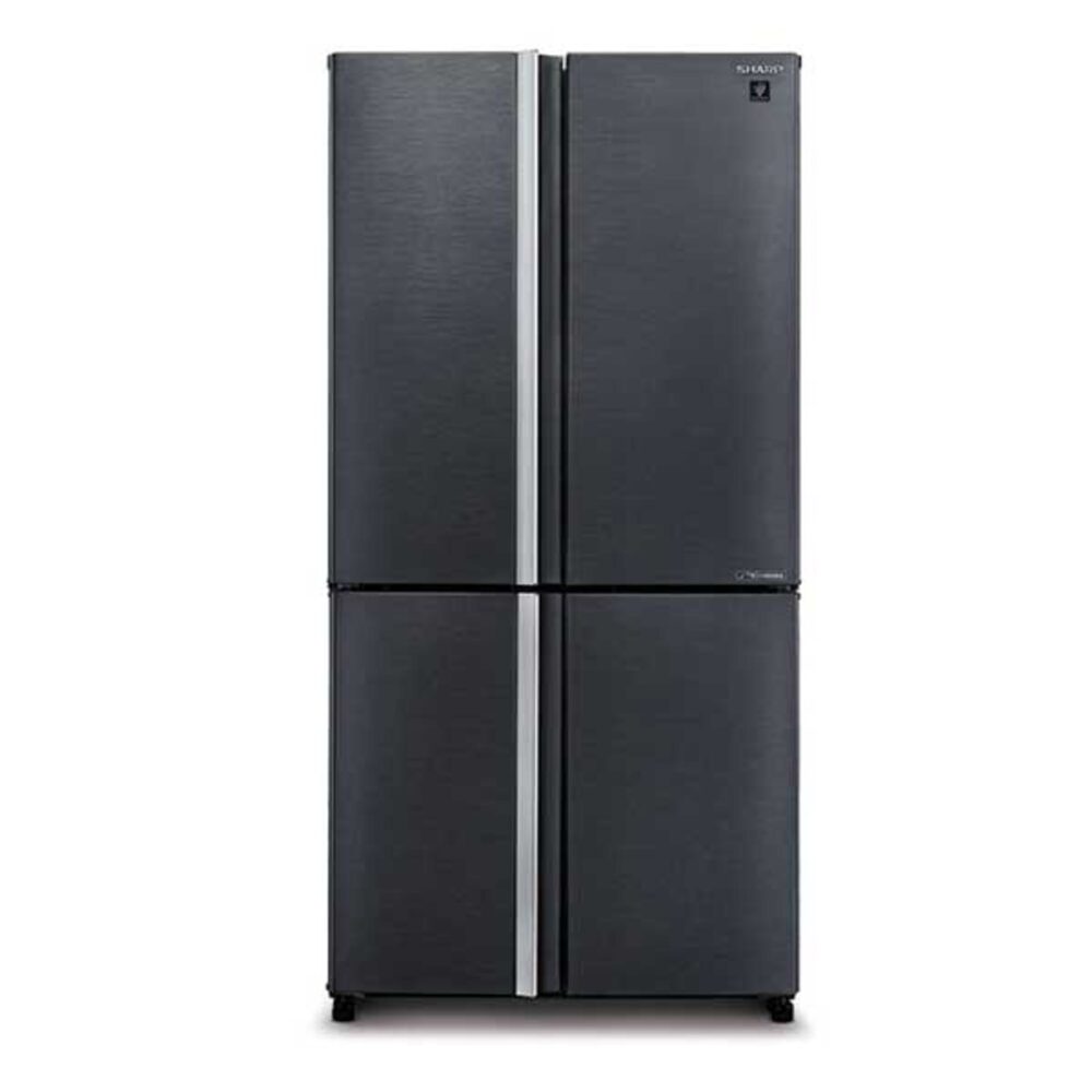 מקרר 4 דלתות  מבית SHARP שארפ דגם SJ8950BK שחור נובמבר SALE !!!