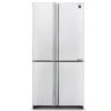 מקרר 4 דלתות  Sharp SJ-8960WH זכוכית לבנה - חדש!!!