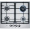 כיריים גז 4 להבות Bosch PCH6A5B95Y בוש נירוסטה