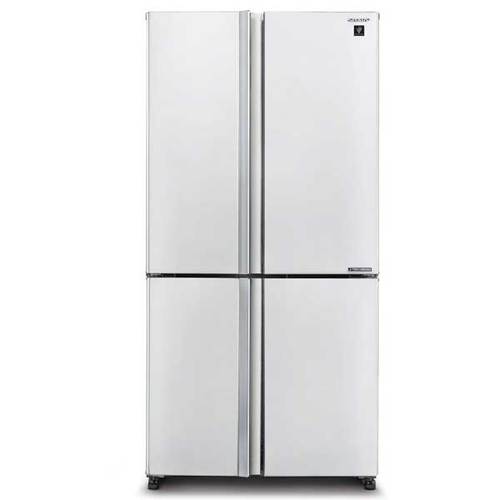 מקרר 4 דלתות  מבית SHARP שארפ דגם SJ-8950WH גימור לבן - נובמבר SALE !!!
