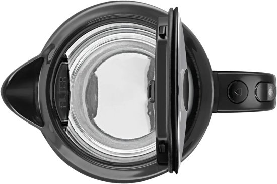 קומקום זכוכית 1.7 ליטר Bosch TWK70B03 2400W – צבע שחור – תמונה 3