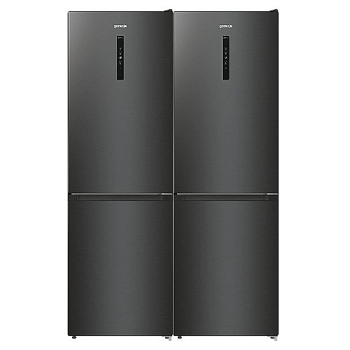 מקרר 4 דלתות גורנייה GORENJE רוחב 1.20 סמ קו אפס NRK619EABXL4 במלאי !!!