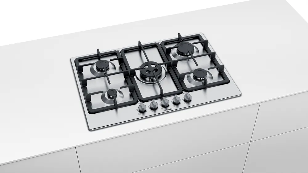 כיריים גז 75 ס”מ 5 להבות בוש Bosch PGQ7B5K90 דגם 2025!!! – תמונה 3