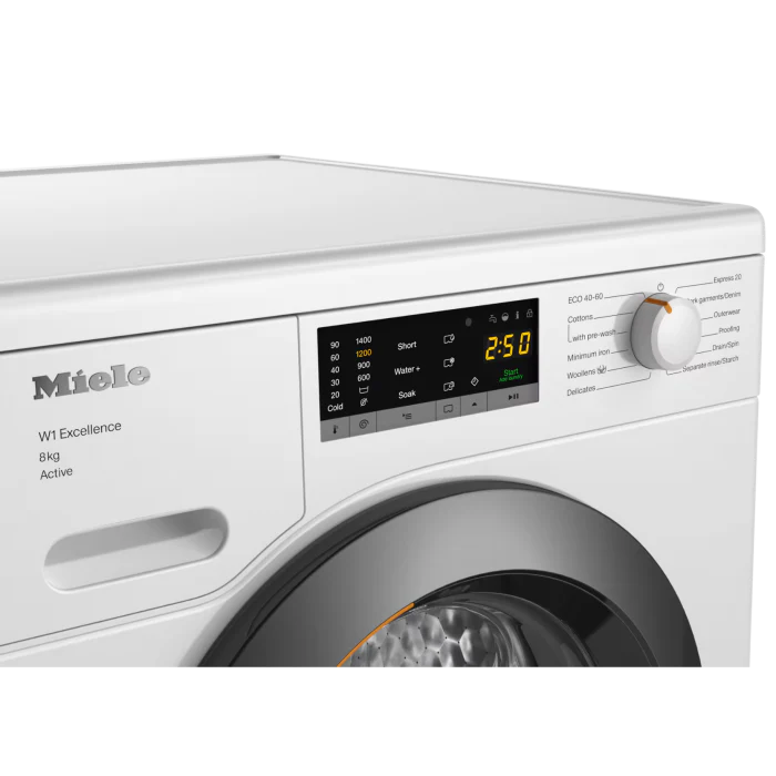 מכונת כביסה פתח חזית - 8 ק"ג Miele מילה WEA125WCS חדש דגם 2025!!! - מבצע מטורף!!! – תמונה 3