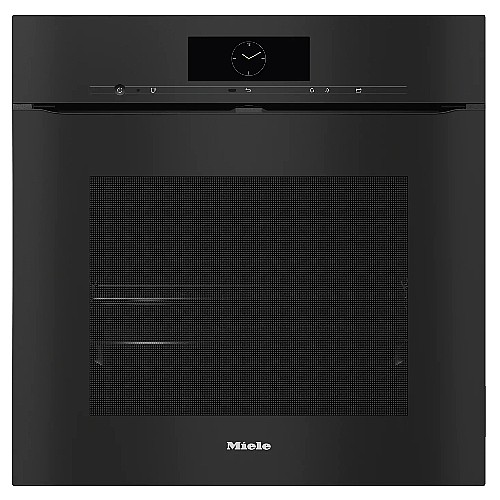 תנור בנוי פירוליטי 76 ליטר MIELE דגם H7860 BPX BLACK ללא ידית