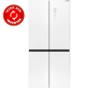 מקרר 4 דלתות 539 ליטר Fujicom פוג'יקום דגם FJ-NF615W זכוכית לבנה