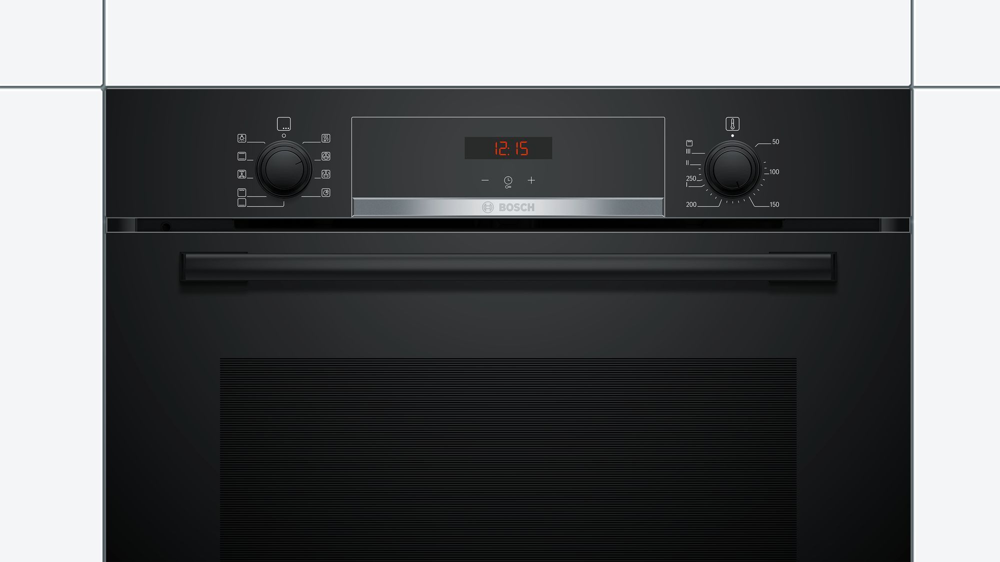 תנור בנוי Bosch HBG5780B0 בוש שחור פירוליטי – תמונה 2