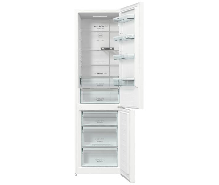 מקרר Gorenje רוחב 1.20 סמ קו אפס NRK6201SYW גימור לבן – תמונה 2