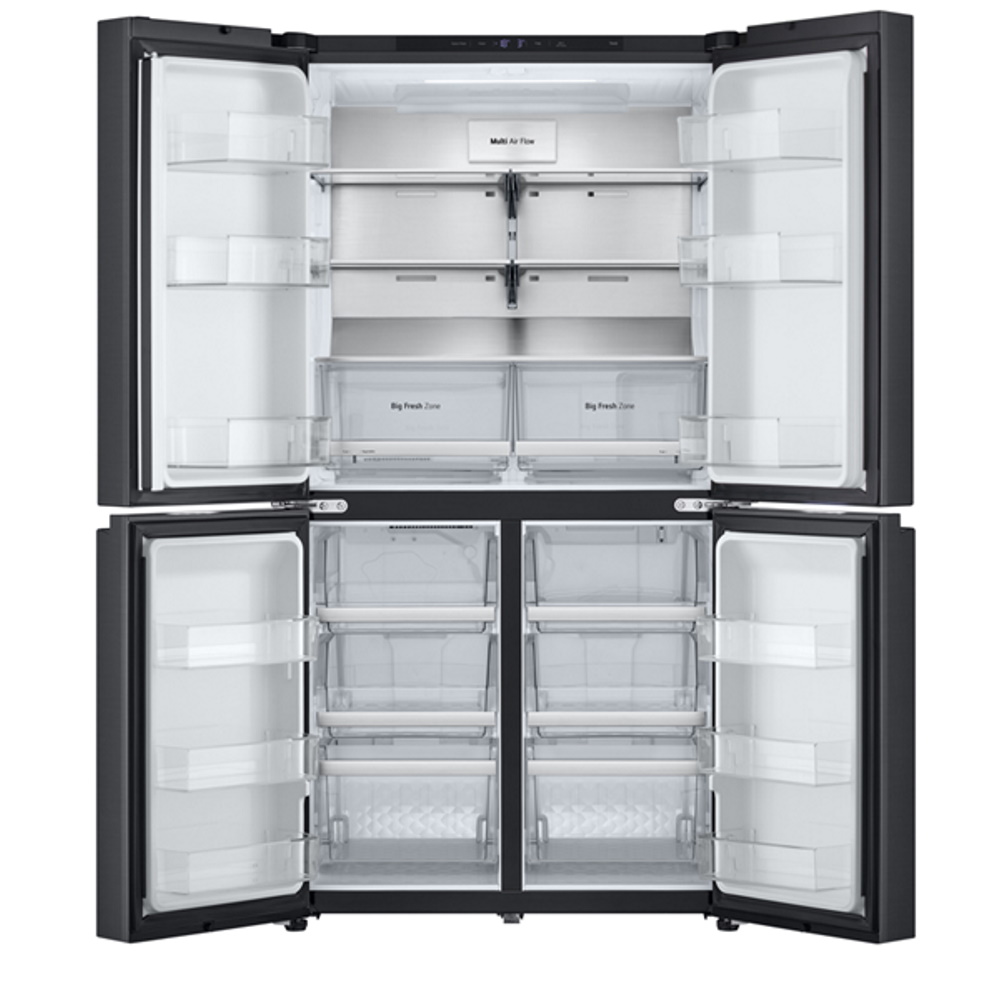 מקרר 4 דלתות 872 ליטר דגם LG GR-929B נירוסטה מושחרת – תמונה 2