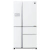 מקרר 5 דלתות ‏מקפיא תחתון Sharp דגם SJ-9630WH לבן יבואן רשמי