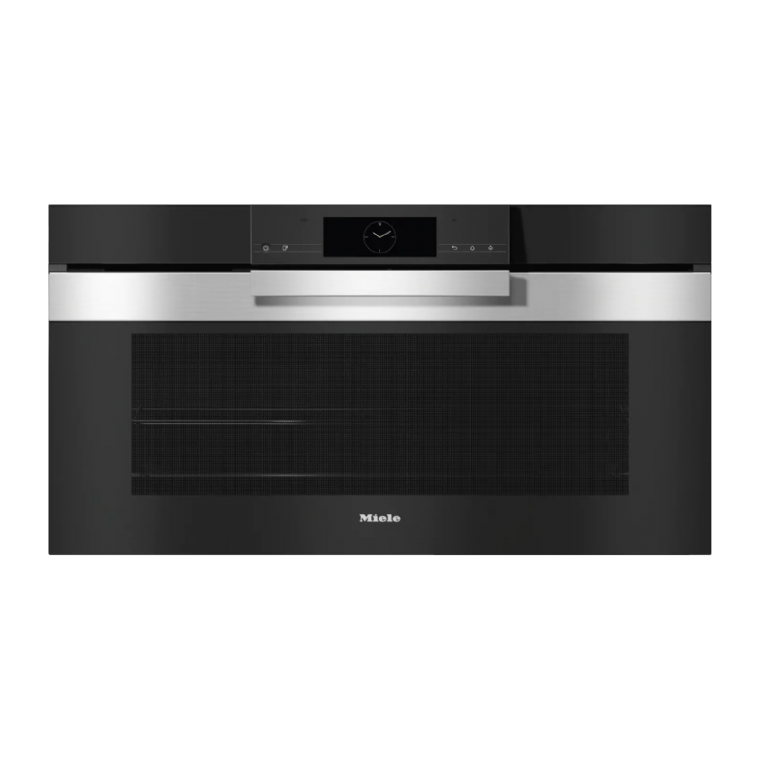 תנור בנוי 90 ס''מ פירוליטי מבית MIELE מילה דגם H7890 BP CLST