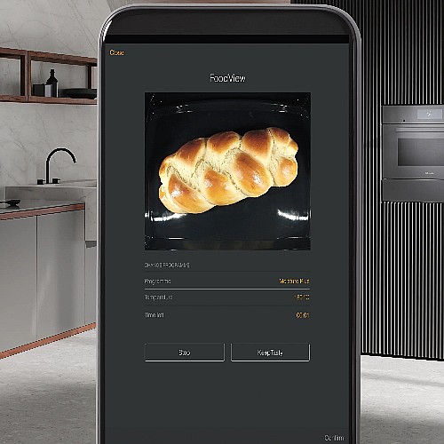 תנור בנוי פירוליטי 76 ליטר MIELE דגם H7860 BPX BLACK ללא ידית – תמונה 2