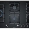 כיריים גז יוקרתיות 90 סמ דגם Bosch PPS9A6B90 זכוכית שחורה