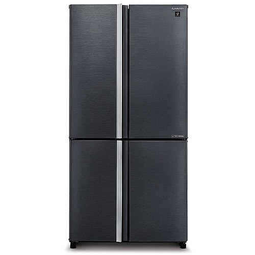 מקרר 4 דלתות  מבית SHARP שארפ דגם SJ-8950SL נירוסטה מושחרת -נובמבר SALE !!!