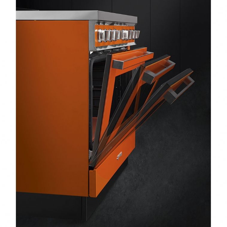 תנור משולב כיריים Smeg CPF9GPOR – תמונה 3