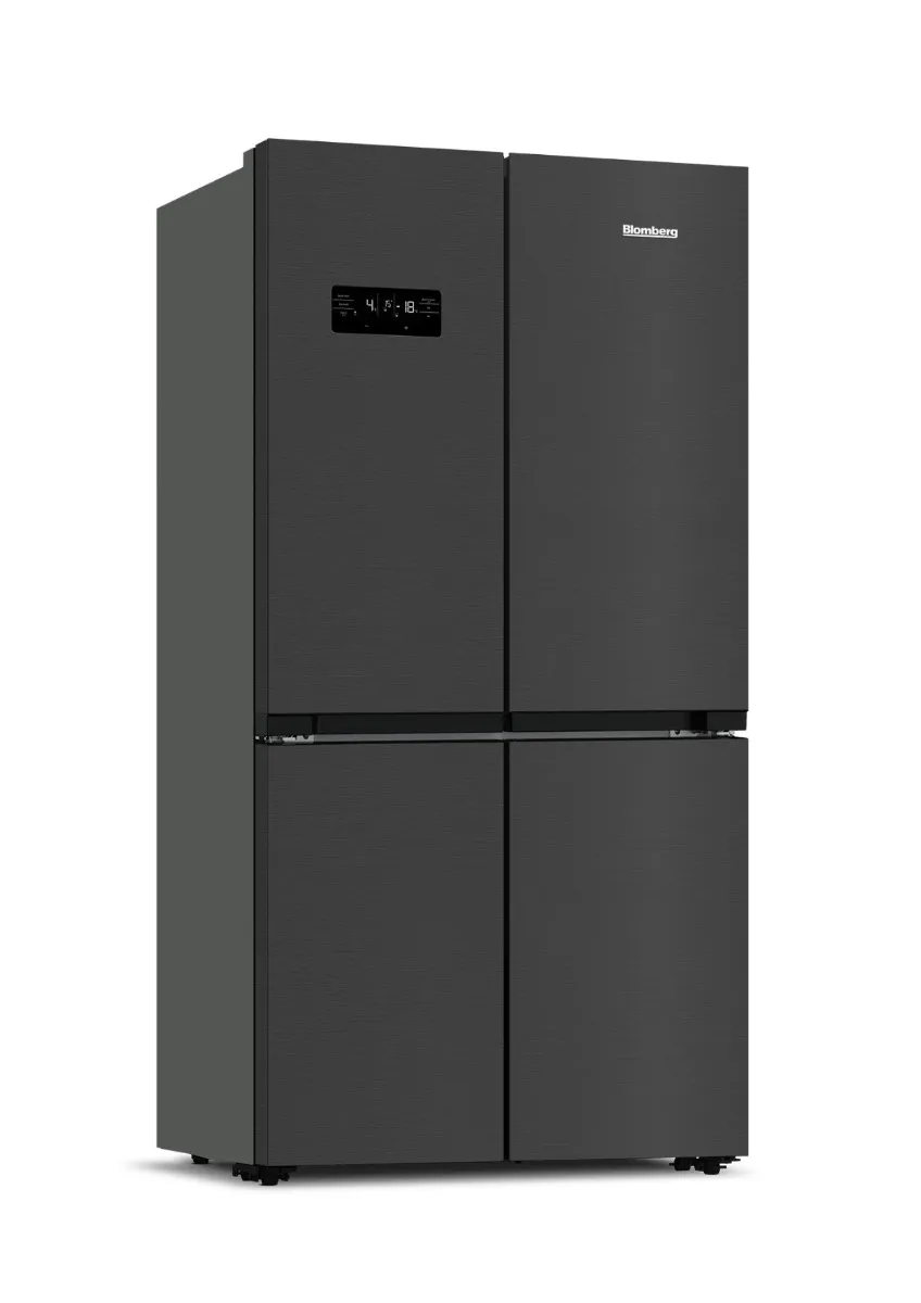 מקרר 4 דלתות – 572 ליטר Blomberg בלומברג KQD1638XBR נירוסטה מושחרת – דגם 2025!!! נובמבר SALE !!! – תמונה 2