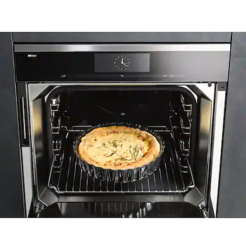 תנור בנוי פירוליטי 76 ליטר MIELE דגם H7860 BPX BLACK ללא ידית – תמונה 3