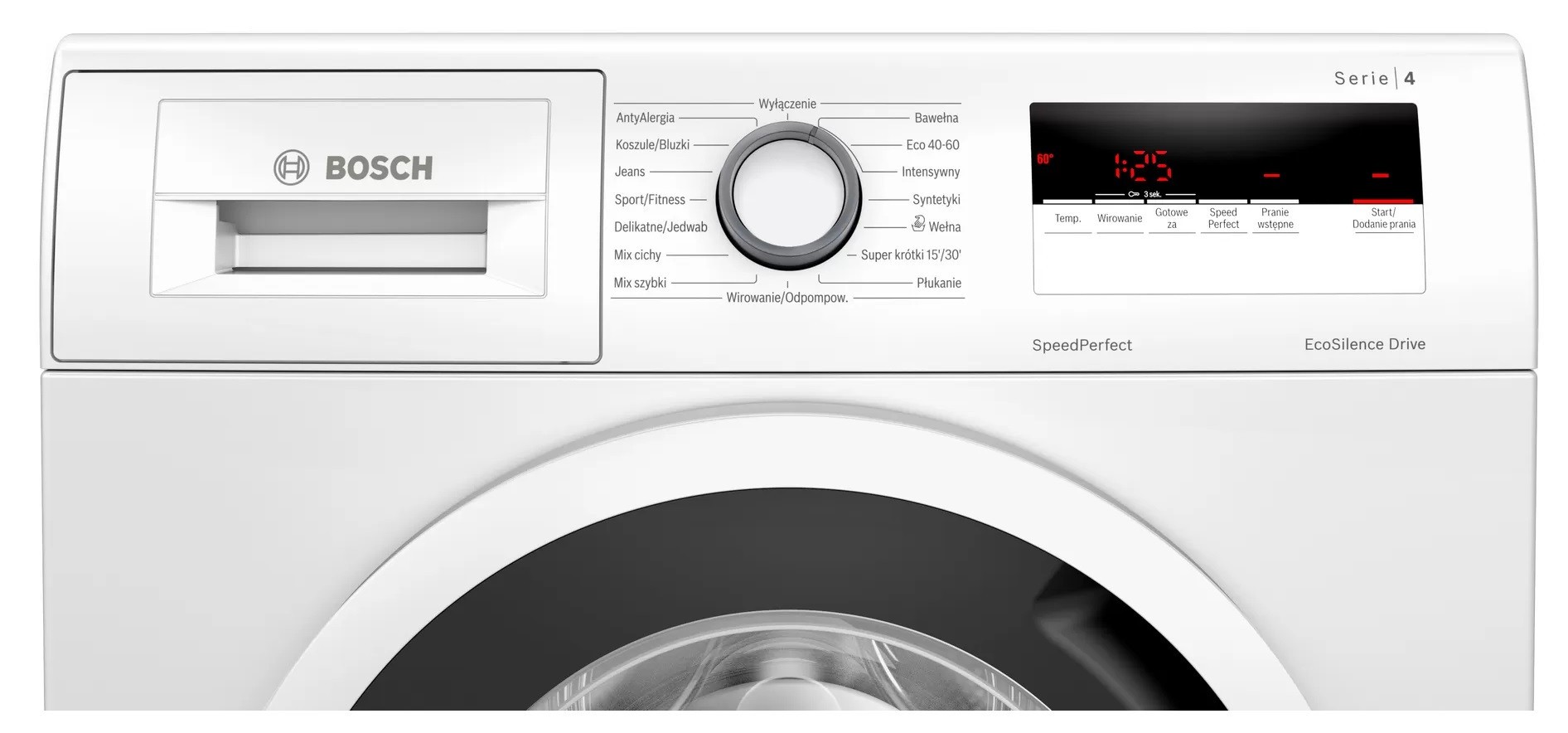 מכונת כביסה Bosch WAN2419KPL 7 קג בוש – תמונה 2