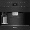 מכונת קפה אינטגרלית 45 ס”מ מבית MIELE מילה דגם CVA7440 BLACK גימור שחור