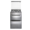 תנור משולב כיריים גז - 4 להבות Delonghi דגם DCS12EDX-IL נירוסטה
