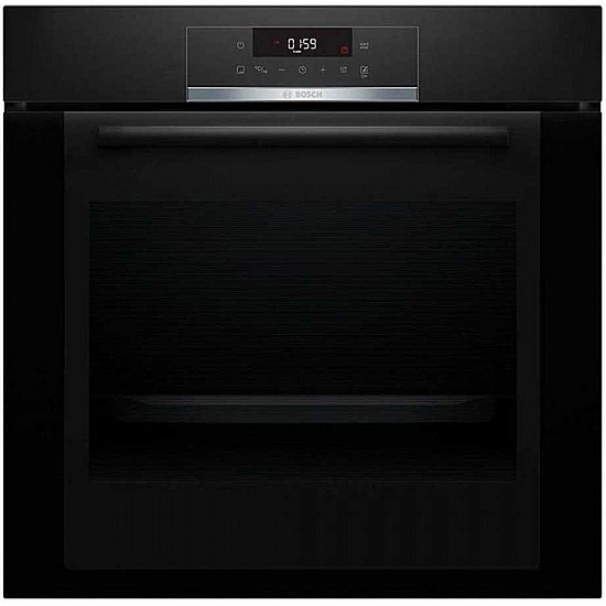 ‏תנור בנוי Bosch HBA372EB0 בוש פירוליטי שחור דגם חדש במלאי!!!